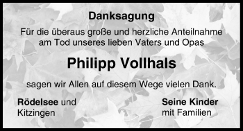 Anzeige von Philipp Vollhals von MGO