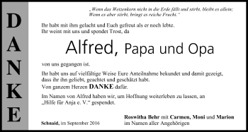 Anzeige von Alfred  von MGO
