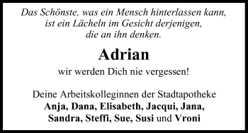 Anzeige von Adrian Hoderlein von MGO