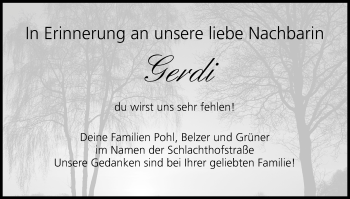 Anzeige von Gerdi  von MGO