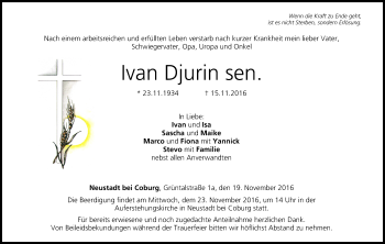 Anzeige von Ivan Djurin von MGO