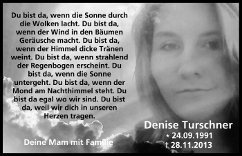 Anzeige von Denise Turschner von MGO