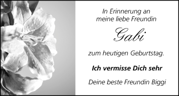 Anzeige von Gabi  von MGO