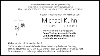 Anzeige von Michael Kuhn von MGO