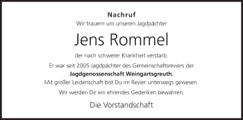 Anzeige von Jens Rommel von MGO