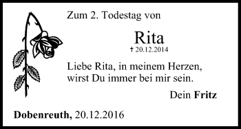 Anzeige von Rita Teixeira von MGO