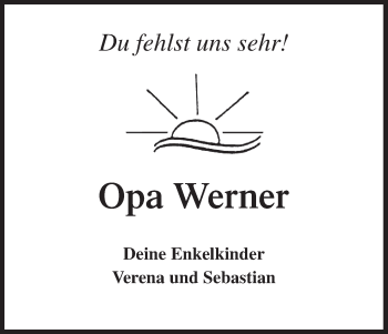 Anzeige von Werner  von MGO