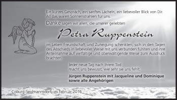 Anzeige von Petra Ruppenstein von MGO