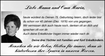 Anzeige von Maria  von MGO