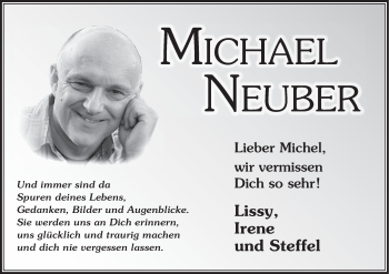 Anzeige von Michael Neuber von MGO