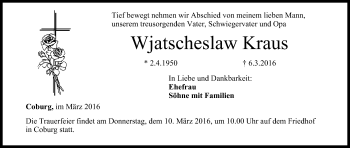 Anzeige von Wjatscheslaw Kraus von MGO