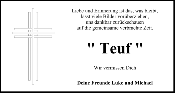 Anzeige von Teuf  von MGO