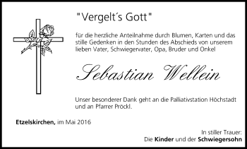 Anzeige von Sebastian Wellein von MGO