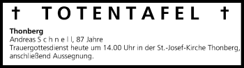 Anzeige von Totentafel vom 04.05.2016 von MGO