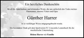 Anzeige von Günther Harrer von MGO