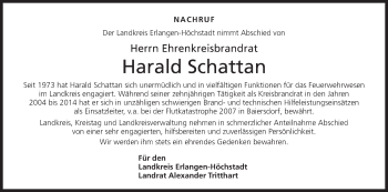 Anzeige von Harald Schattan von MGO