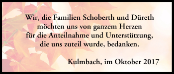 Anzeige von Danksagung  von MGO