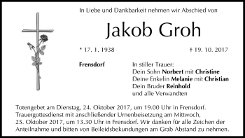 Anzeige von Jakob Groh von MGO