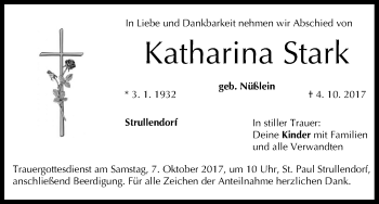 Anzeige von Katharina Stark von MGO
