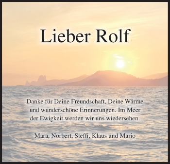 Anzeige von Rolf  von MGO