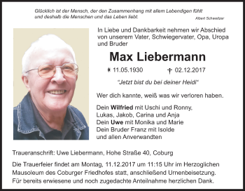 Anzeige von Max Liebermann von MGO