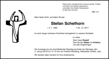 Anzeige von Stefan Schelhorn von MGO