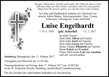 Anzeige von Luise Engelhardt von MGO