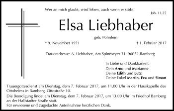 Anzeige von Elsa Liebhaber von MGO