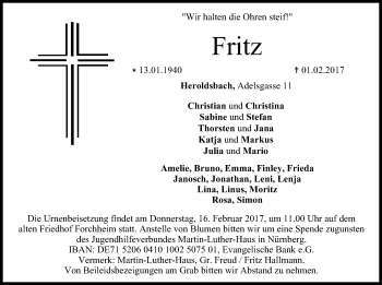 Anzeige von Fritz  von MGO