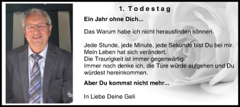 Anzeige von Ein Jahr ohne Dich  von MGO