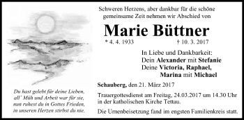 Anzeige von Marie Büttner von MGO