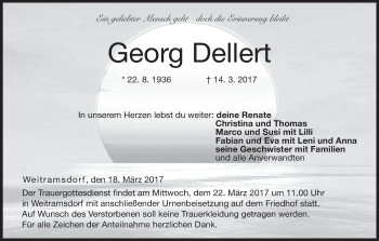 Anzeige von Georg Dellert von MGO