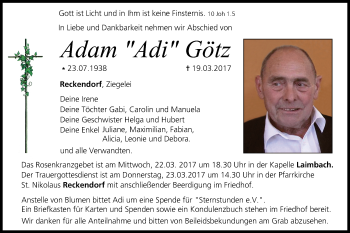 Anzeige von Adam Götz von MGO