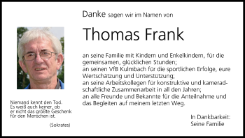 Anzeige von Thomas Frank von MGO