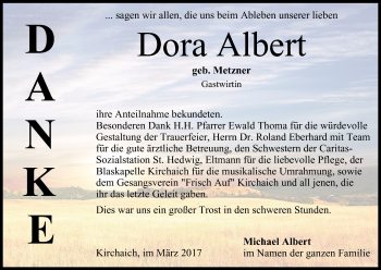 Anzeige von DDora Albert von MGO