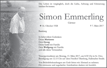 Anzeige von Simon Emmerling von MGO