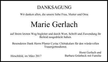 Anzeige von Marie Gerlach von MGO