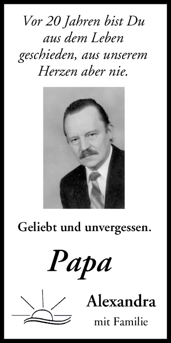 Anzeige von Papa  von MGO