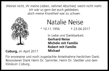 Anzeige von Natalie Neise von MGO