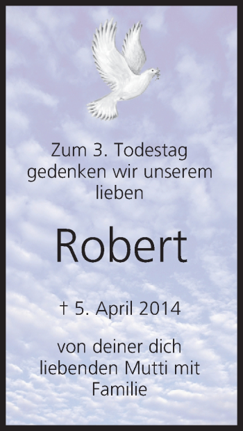 Anzeige von Robert Bauer von MGO