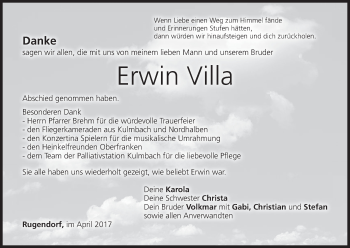 Anzeige von Erwin Villa von MGO