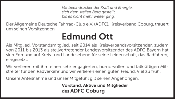 Anzeige von Edmund Ott von MGO