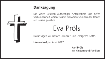 Anzeige von Eva Pröls von MGO