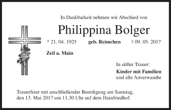 Anzeige von Philippina Bolger von MGO