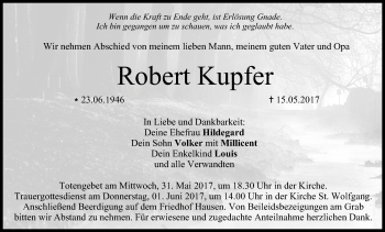 Anzeige von Robert Kupfer von MGO