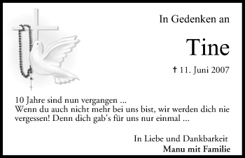 Anzeige von Tine  von MGO