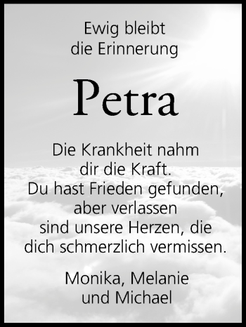 Anzeige von Petra  von MGO