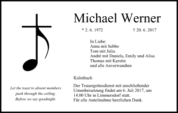 Anzeige von Michael Werner von MGO
