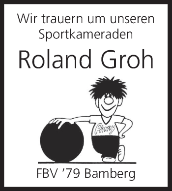 Anzeige von Roland Groh von MGO