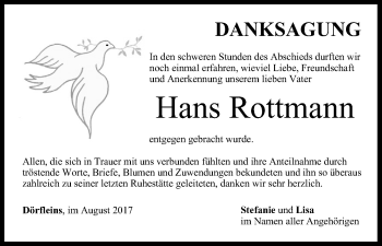 Anzeige von Hans Rottmann von MGO